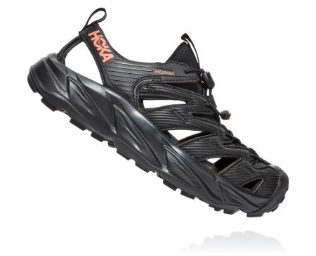 Hoka One One Hopara - Sandale Dama Negrii / Corai | RO-V8yXh8t